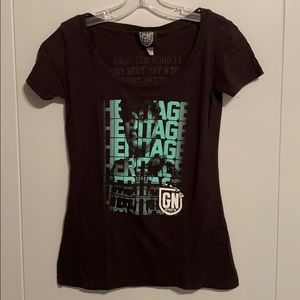 Get Nutz curved neck Top